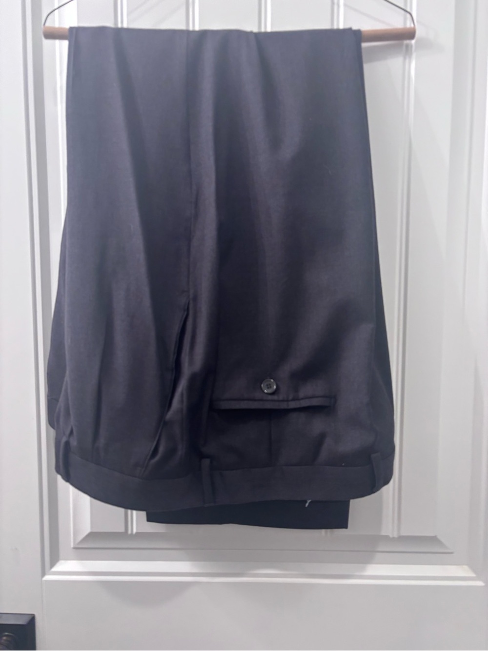 Men's Black Dress Pants - Classic Formal Trousers